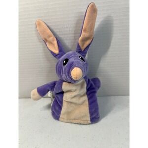 Bluey Bob Bilby Hand Puppet Moose Toys Purple Plush Character Toy 9 Inch